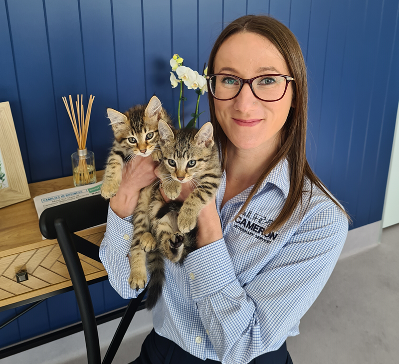 Meet our Small Animal Vet Clinic Receptionists Cameron Veterinary